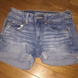 American eagle jean shorts
